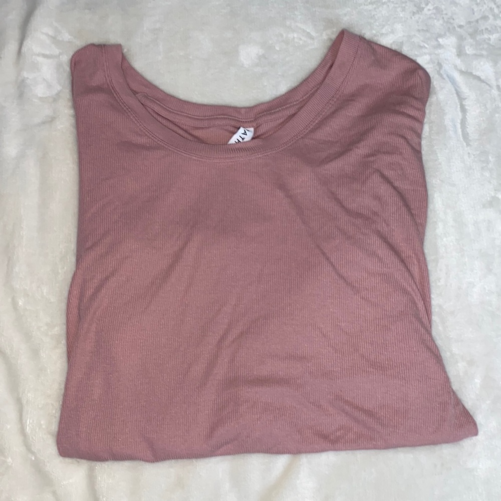 Athleta pink long sleeve
